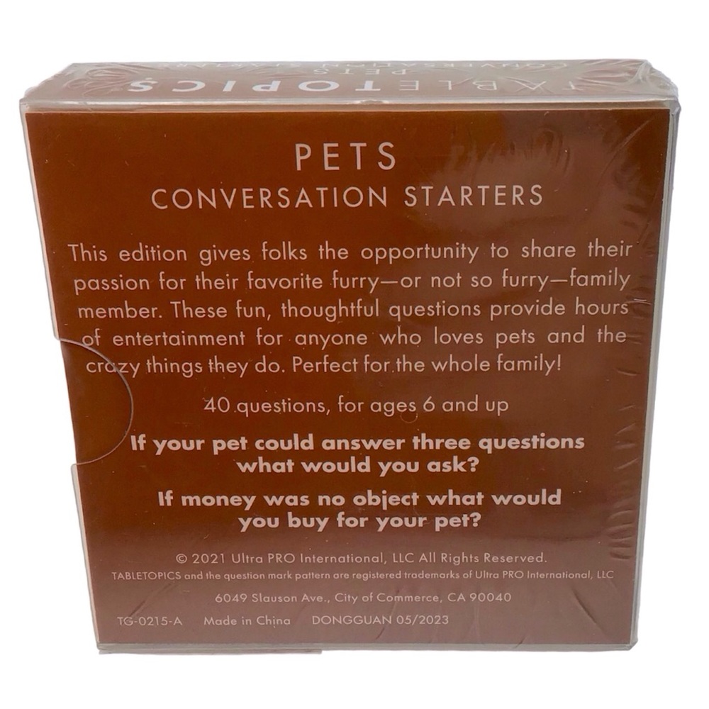 Table Topics to Go “Pets” (NWT) - Picture 6 of 8